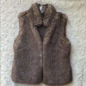 Michael Kors Faux Fur Vest SzS